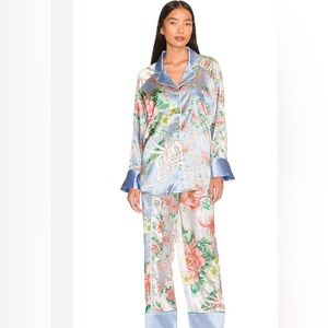 Haht Pajama Set in Kyoto French Blue HAH size L Sold Out #317